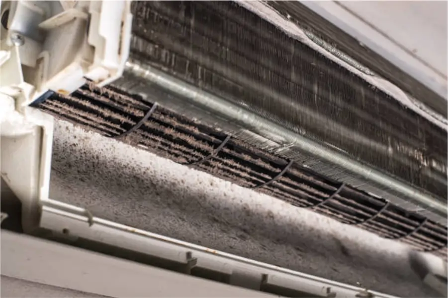 O AR-CONDICIONADO SUJO